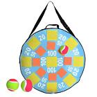Hanging Dart Board Set Toys With Sticky Balls Indoor/Outdoor Sport Fun Kids Game