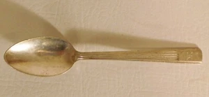 Cucharadita de 6" International Silver Company Hilton Hotel años 30 40 - Imagen 1 de 3