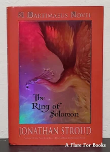 Ring of Solomon by Jonathan Stroud - Signed 1st Hb Edn - Foto 1 di 6