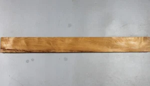 Guitar Neck Blank Curly Maple Wood Luthier Supply 29.7"x3"x1.1" - Picture 1 of 4