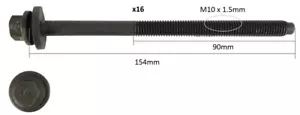 CYLINDER HEAD BOLT SET for MAZDA TRIBUTE SDX YU SUV 2001-2004 3.0L AJ V6 DOHC - Picture 1 of 1