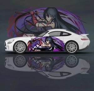 Itasha Custom Car Decals; Anime Inspired Car Decals; Itasha Side Decal,Both Side - Bild 1 von 1