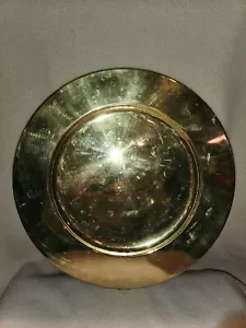 Piatto da portata vintage 12" ottone - Foto 1 di 3