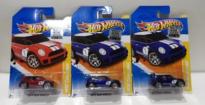 Hot Wheels Mini Challenge 2011 Factory sealed Lot of 3 Redline Walmart Exclusive - Image 1 of 4