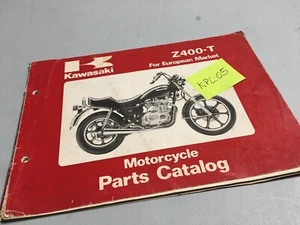 Catalogo Parti Kawasaki Z400-T T1 Custom Z 400 400Z Lista Pezzi Di Ricambio - Foto 1 di 11