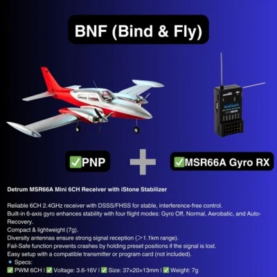 Dynam Cessna 310 Grand Cruiser V2 Red Twin Motor RC Scale Plane 1300mm 51" Wings - Image 1 of 4