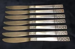 Cuchillos de mantequilla Imperial International CORTINA 7 cubiertos de acero inoxidable Corea IIC - Imagen 1 de 6