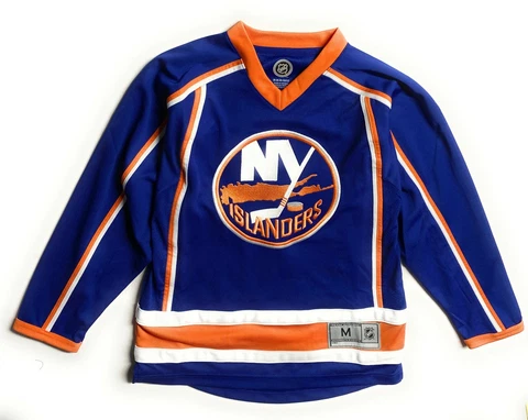 New York Islanders Youth NHL Licensed Team Apparel Replica Blank Jersey Cover