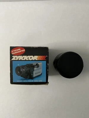 Wide Angle Hi-Res Video Camera Lens with Case, Hood, Adapters by Zykkor  - Image 1 of 4