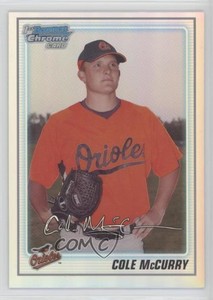 2010 Bowman Chrome Prospects Refractor /777 Cole McCurry #BCP3