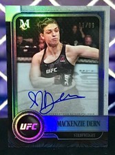 2019 Topps Ufc Museum Collection Mackenzie Dern Autograph 81/99 MA-MD