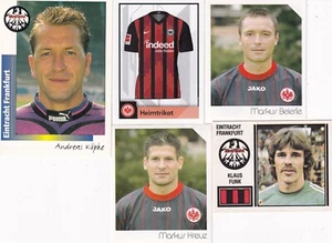 29 x Eintracht Frankfurt Sammelbilder Panini, Topps u.a. verschiedene Jahre - Bild 1 von 13