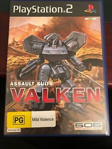 Assault Suits Valken (Leynos Sequel) - Sony PS2 PlayStation 2 Complete