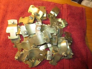 40 Steel City C-106 1 1/4"  Galvanized Steel EMT Conduit Pipe Clamp for Unistrut - Picture 1 of 3