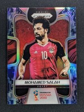 2018 Panini Prizm World Cup MOHAMED SALAH /20 Navy Camo #54 Egypt