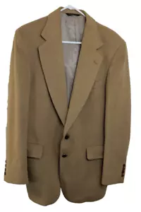 Embassy Square, men's camel hair blazer, tan, size 42L - Picture 1 of 6