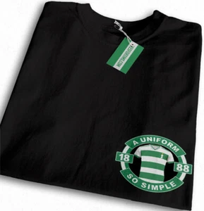 A Uniform So Simple (Black To 5XL) Celtic Glasgow Irish Freedom Rebels Bhoys - Picture 1 of 2