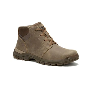 CAT Threshold Chukka Full Grain Leather Boots for Mens, (P725956) in Beaned, Siz - Foto 1 di 8