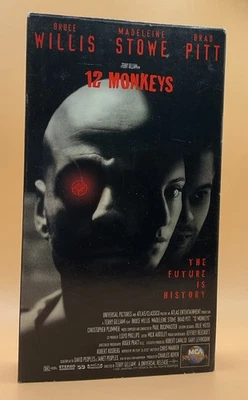 12 Monkeys VHS 1996 Brad Pitt **Buy 2 Get 1 Free** - Image 1 of 3