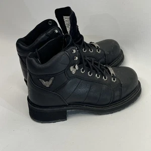 Botas impermeables Thorogood Teel Toe talla para hombre 8,5 para mujer 11,5 botas de trabajo negras - Imagen 1 de 10