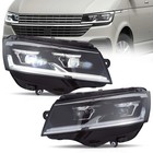 2x FULL LED Headlights VW Transporter T6.1 Van 2019-2023 W/DRL Front Lamps RHD