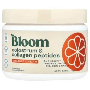Péptidos de calostro y colágeno, crema de naranja, 4,23 oz (120 g) - Imagen 1 de 2