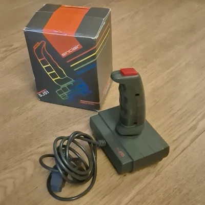 Joystick Sinclair SJS 1 gris en caja ZX Spectrum 128k +2/+3 probado y funcionando - Imagen 1 de 3