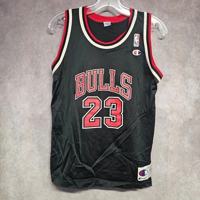 Camiseta deportiva vintage de los 90 campeón de la NBA Chicago Bulls Michael Jordan 23 juvenil L 14-16 Foto 1 de 4