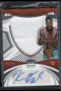 KOFI KINGSTON 2023 PANINI CHRONICLES CROWN ROYALE SILHOUETE RELIC AUTO #D /99 - Bild 1 von 2