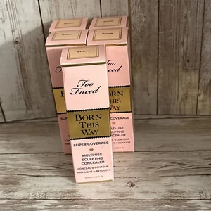 Too Faced Snow Born This Way Sculpting Concealer Lightweight Super Coverage NIB - Picture 1 of 16