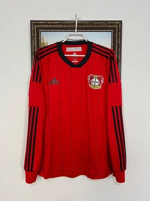 Bayer 04 Leverkusen Home football shirt 2012 Soccer Long Sleeve Adidas Jersey L - Image 1 of 4