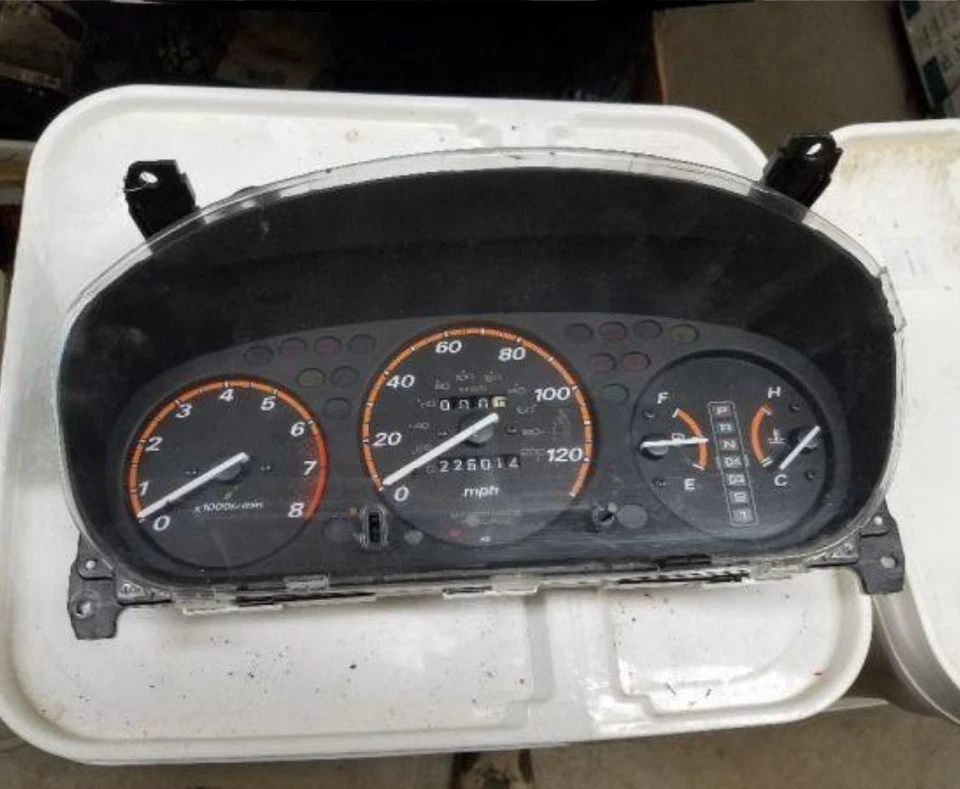 1997-2001 Honda CR-V Speedometer w/Tach Gauge Cluster EX SE AT US Market Oem Foto 1 de 4