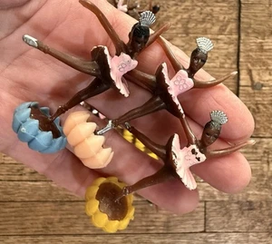Lote de figuras de bailarina negra de plástico - Imagen 1 de 2