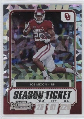 2021 Panini Contenders Draft Picks Cracked Ice Ticket /23 Joe Mixon #62 - Image 1 of 2