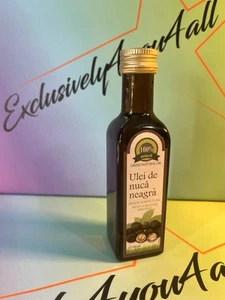Cold Pressed Black Walnut Oil, Ulei de Nuca Neagra 100 ml - Picture 1 of 8