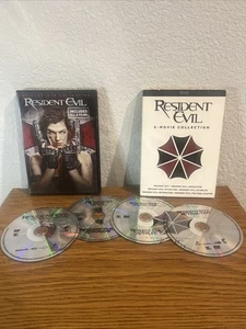 Resident Evil: The Complete Collection 6 Movie Set (DVD) All Discs w/ Slip Cover - Picture 1 of 1