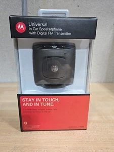 MOTOROLA T505 Haut-parleur Bluetooth dans la voiture émetteur FM numérique sans fil ouvert - Photo 1 sur 6