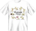 T-Shirt Geschenk Hunde Yoga Geschenk Hundefreunde Tierfreunde  Gr. S - XXL 1774