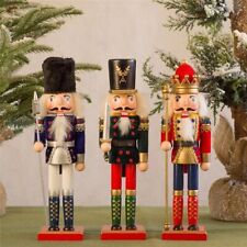 30CM Cloth-covered Christmas Nutcracker European-style Soldier Ornaments