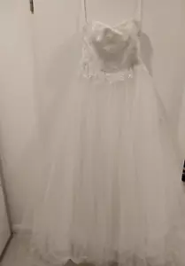 brautkleid hochzeitskleid Prinzessin Glitzer - Bild 1 von 4