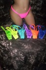 EXOTIC DANCER THONG BACK PANTIES* 1 PR* YOU PICK COLOR & SIZE