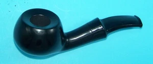 Sehr schöne 9 mm Tabakpfeife, auch für Anfänger, mit Zubehör, Ebenholz - 2 - Bild 1 von 8
