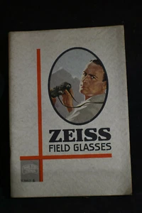 1929 *RARE* Zeiss Field Glasses Catalog *Binoculars*Telescopes* ORIGINAL - Picture 1 of 11