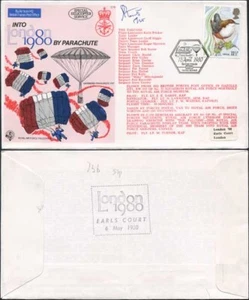 C73b Into London by Parachute Signed by Hercules Pilot (A) - Picture 1 of 1