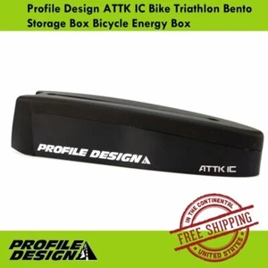 Profile Design ATTK IC Bike Triathlon Bento Storage Box Bicycle Energy Box - Picture 1 of 5