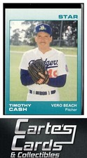 Timothy Cash 1988 Star Vero Beach Dodgers #3  Los Angeles Dodgers