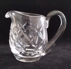 Waterford Clear Crystal Mini Creamer Pitcher Giftware 3"H Marked - Picture 1 of 9