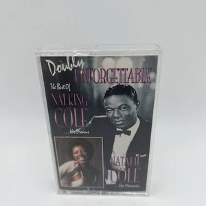 Nat King Cole & Natalie Cole Cassette Doubly Unforgettable - Picture 1 of 4