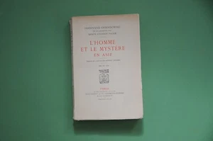 Esotérisme Asie F. Ossendowski L'homme et le mystère en Asie 1925 récit illustré - Picture 1 of 5