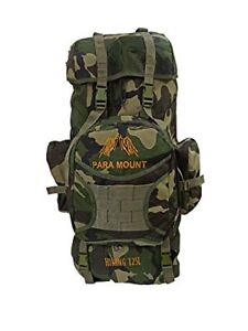 125 Lt Camouflage Print Waterproof Rucksack Backpack for Trekking, Hiking with S